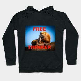 Free Thinker - Steller Sea Lion Hoodie